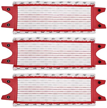 KEEPOW UltraMax Flat Mop Microfibre Refill Compatible with Vileda UltraMax Mop, Spin Mop Head Refill Compatible with O-Cedar Spray Mop, Reusable Replacement Mop Replacement Heads