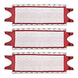 KEEPOW UltraMax Flat Mop Microfibre Refill Compatible with Vileda UltraMax Mop, Spin Mop Head Refill Compatible with O-Cedar Spray Mop, Reusable Replacement Mop Replacement Heads 3 Pack