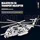 Reobrix 33037 CH-53E Super Hengst Transport Hubschrauber Bausteine Set, 2192 PCS Flugzeug Modell Bausätze, pädagogische Spielzeug Geschenke für Kind und Erwachsene