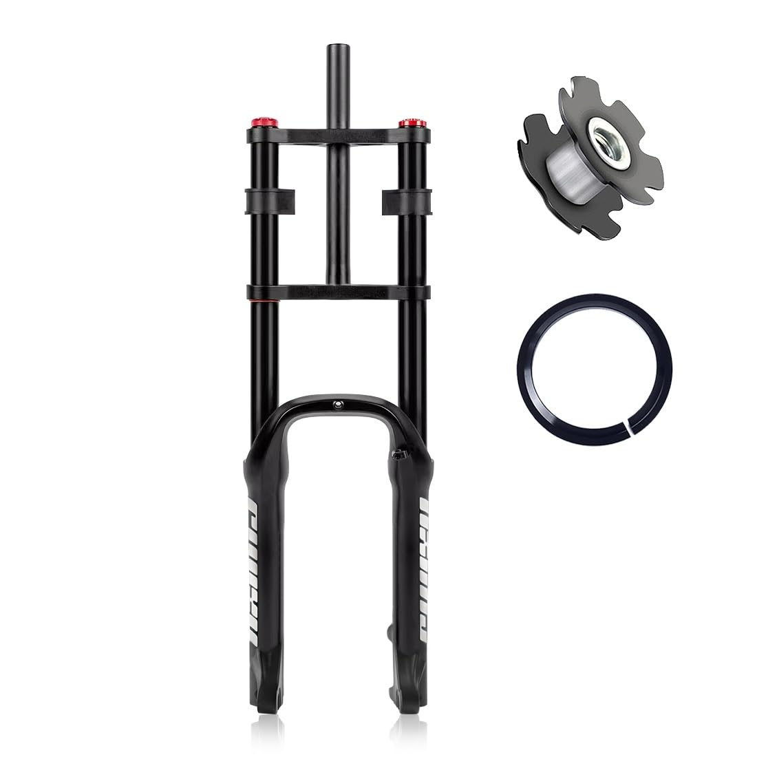 Amazon.com : RUJIXU 20 inch Fat Tire Forks BMX Air Suspension Fork