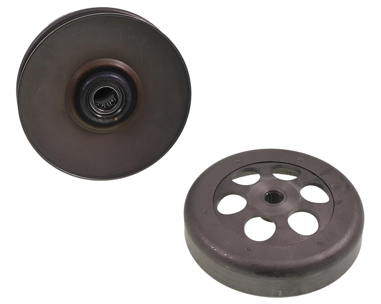 2EXTREME convertisseur cloche 112, compatible avec ATU Explorer Race GT50 | Prémonté: ressort contre-pression, embrayage et cloche; compatible avec ATU Explorer Race GT50, compatible avec Keeway RY6 50
