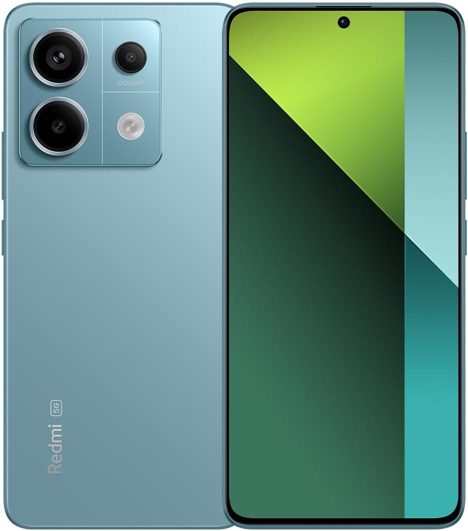 Xiaomi Redmi Note 13 Pro 5G + 4G Lte (for Tmobile Mint Tello & Global) (512Gb + 12Gb) 6.67 200Mp Triple Unlocked (Ocean Teal)