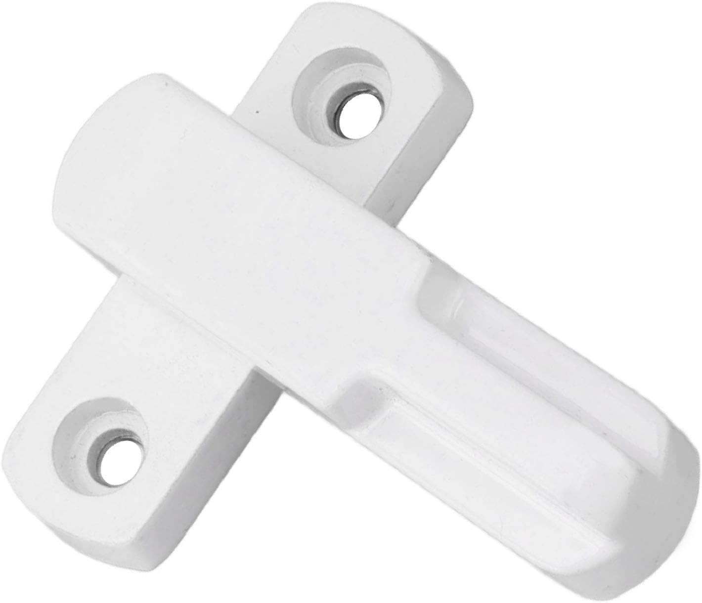 Window Locks, Window Security Bars Window Locks for Up and Down Windows with Reasonable Structure Design Aluminum Alloy for Various Room Styles, Stylish to Use (White)