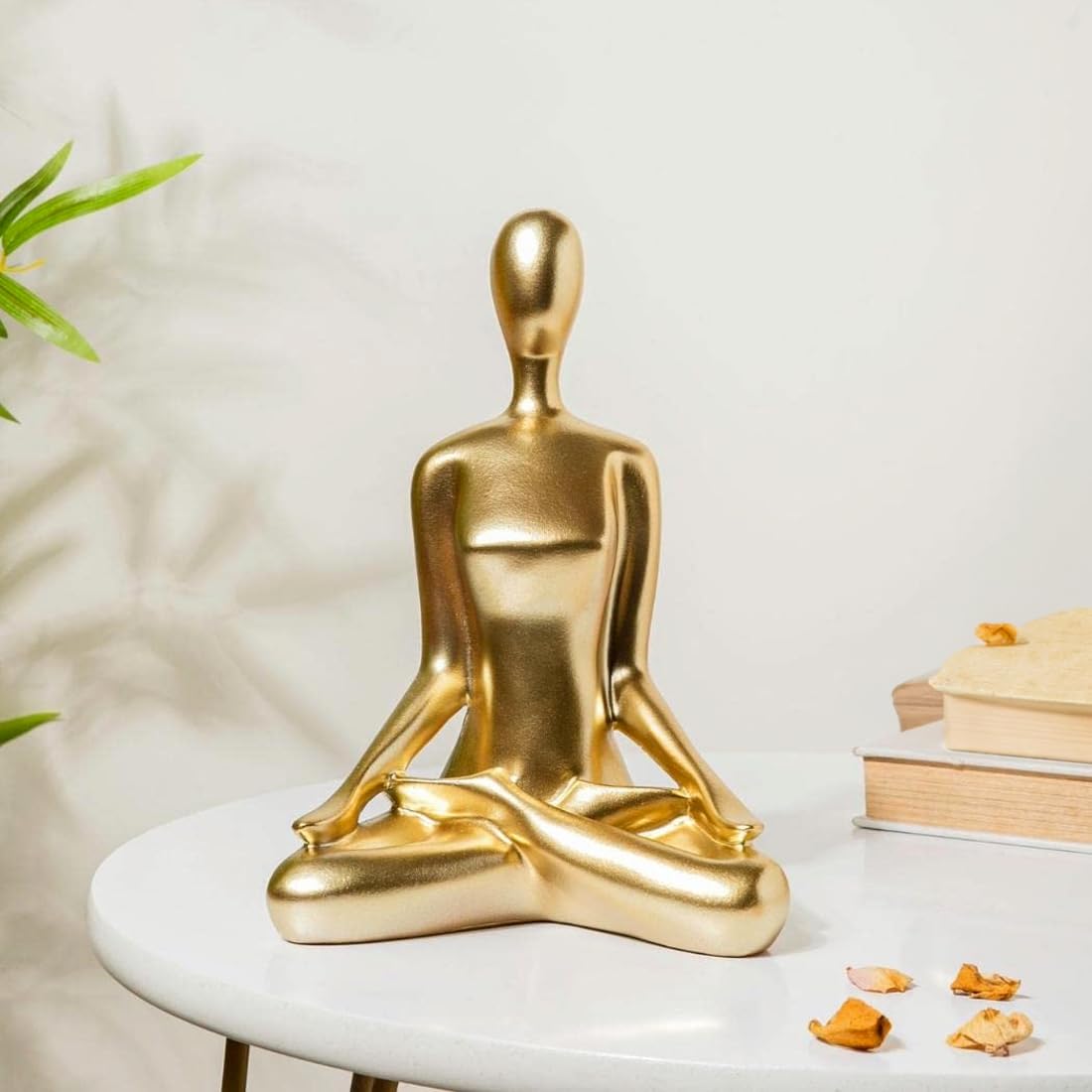 Cortina Resin Yoga Sculpture - Home Decor Statue -2