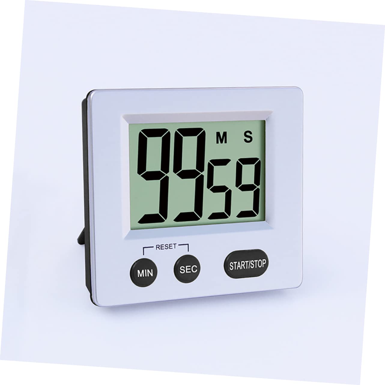 Relojes de Pared 3 uds, Reloj Despertador, Reloj de Cuenta atrás para Cocina, Reloj electrónico de Aprendizaje para Estudiantes, Temporizador de atracción magnética para estudiant