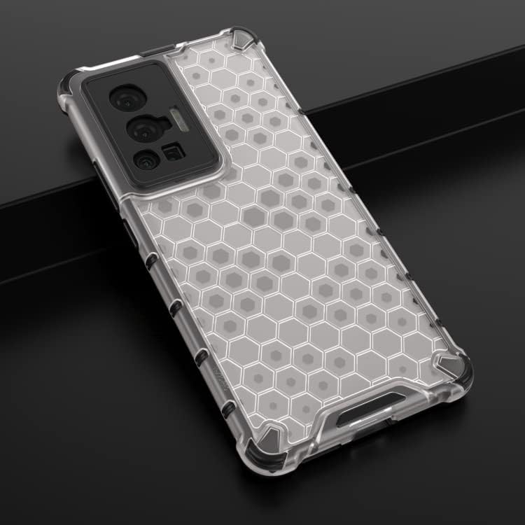 Image of Prime Retail Hard PC Back Case Cover for Vivo X70 Pro 5G Anti Slip Ultra Thin Shockproof Reinforced Corners (Transparent)