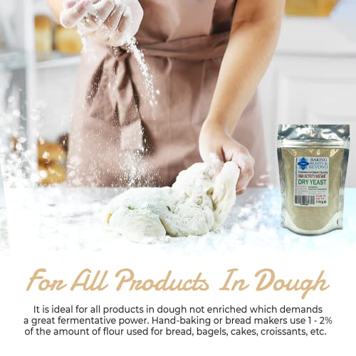 Instant Dry Yeast for Bread and Pizza 50g, Household Active Dry Instant Yeast for Bread Making, Fast Action for Baking At Home and Bread Machine - Image 4