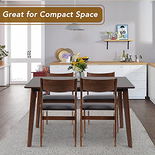  Mid Century Modern Dining Table Set for 4 Person Kitchen Table and Chairs Apartment Living Room
| Dinner Table Set with