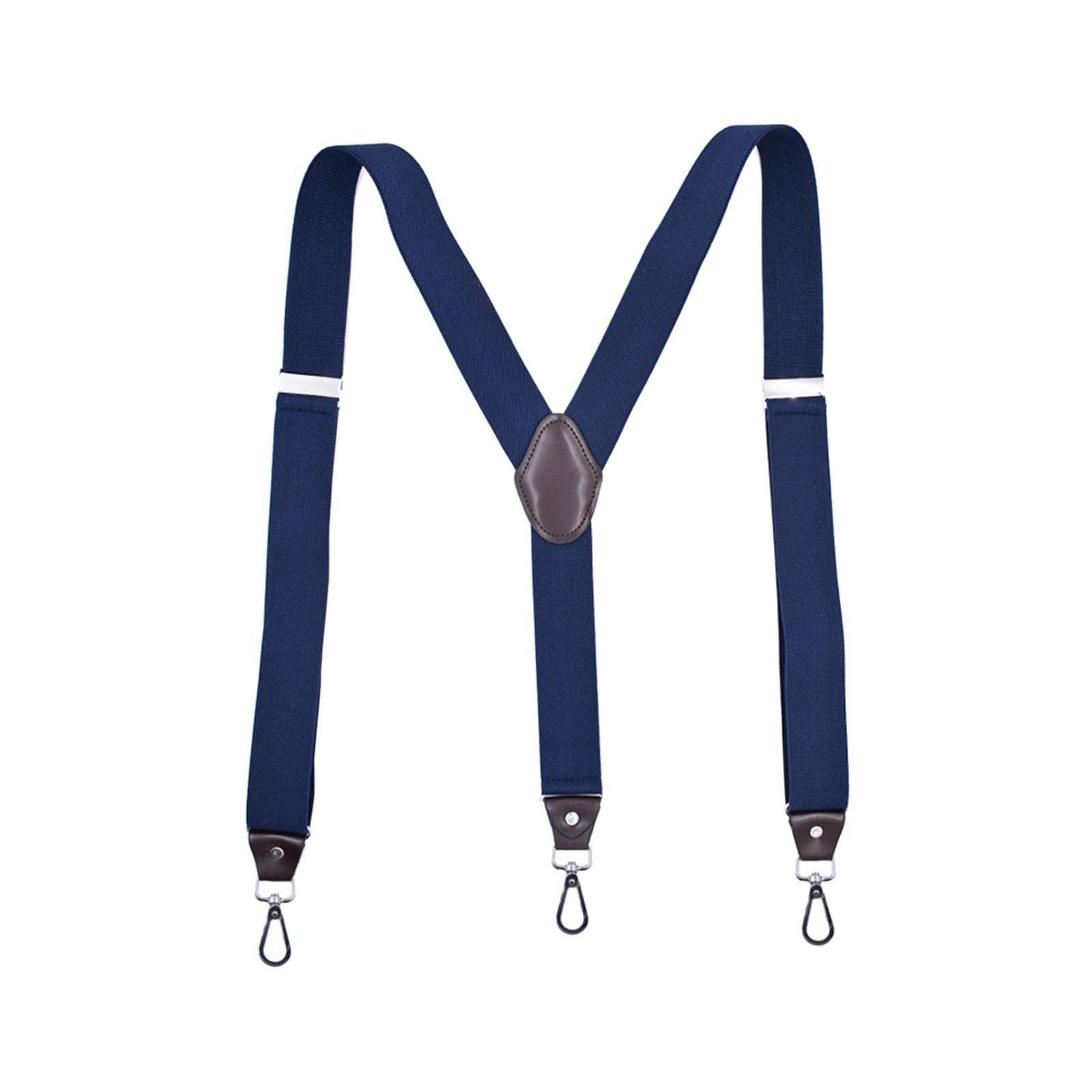 Fashion Men's Suspenders Pants Adjustable Unisex Adjustable Y Back Blue| Mens Accessories | Suspenders Braces|1 Suspender-image-29