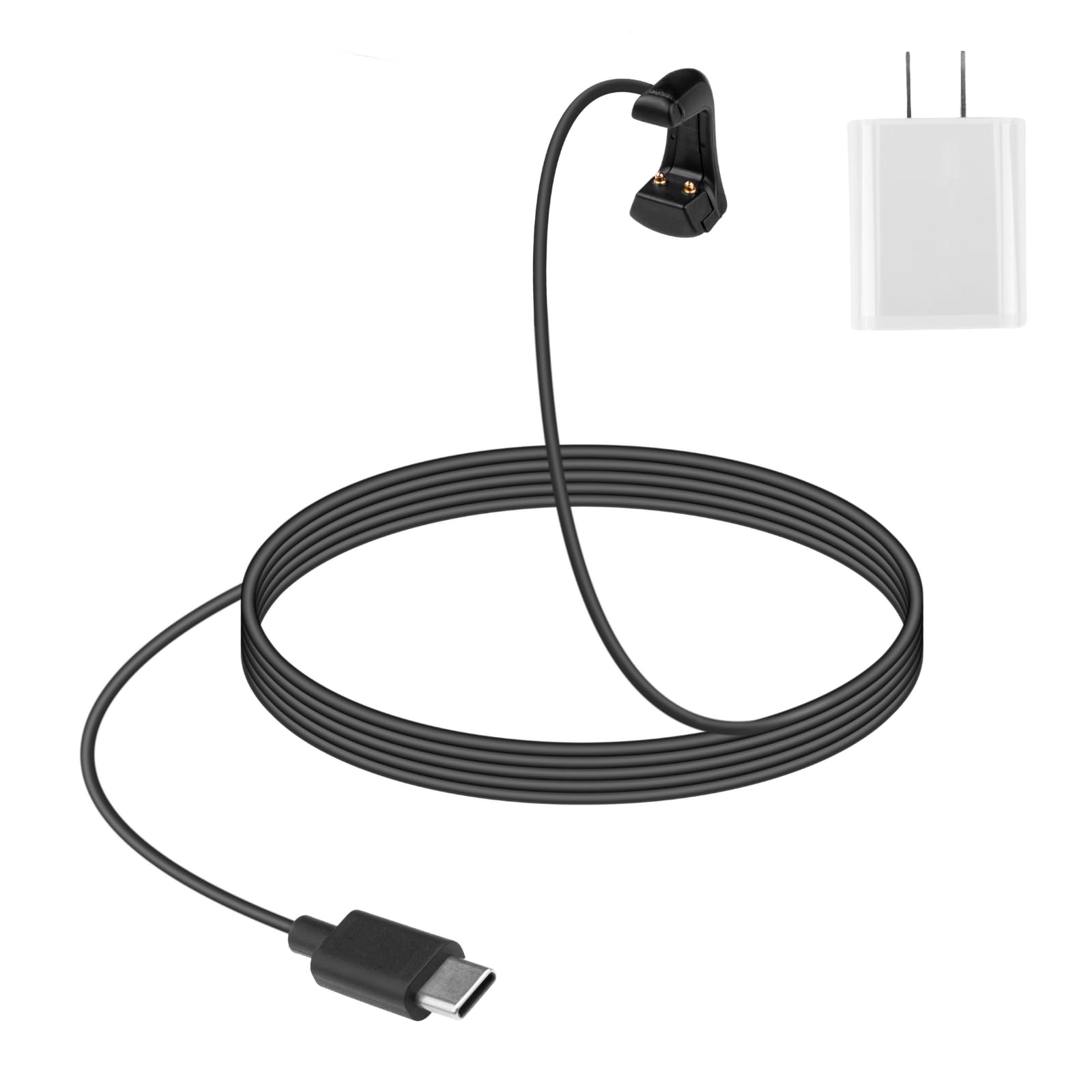 Steinwhale USB C Charging Cable for Meta Glasses – Fast Charging for RayBan Meta Wayfarer, Headliner, Skyler Models, Multiple Charging Options (