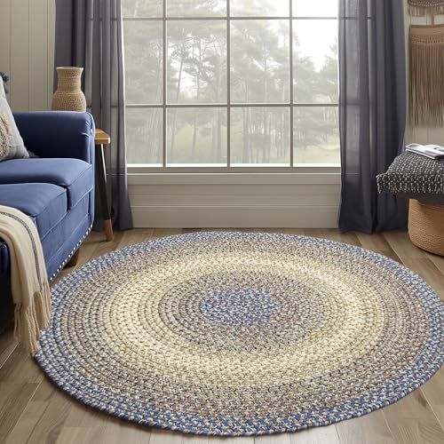 Super Area Rugs Braided Rug Round