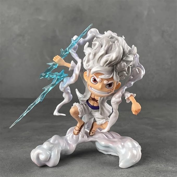 MONKEY D. LUFFY Gears 5 フィギュア ANAB GI One Piece Monkey D Luffy Gear 5 Action Figure Height -16CM