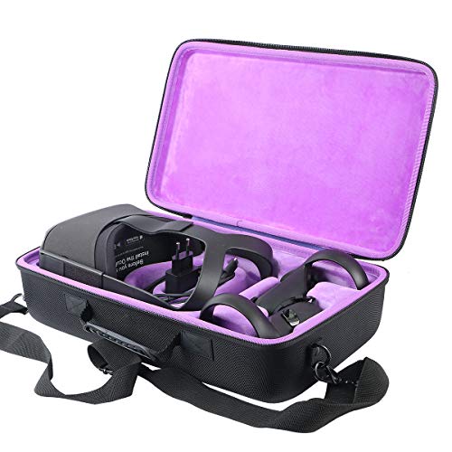 Khanka Hard Travel Case Replacement for Oculus Quest All-in-one VR Gaming Headset