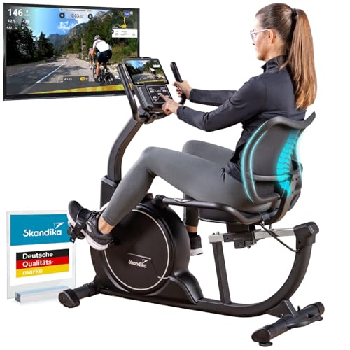 Skandika Liege-Ergometer Cykling P8-H Comfort | Heimtrainer...