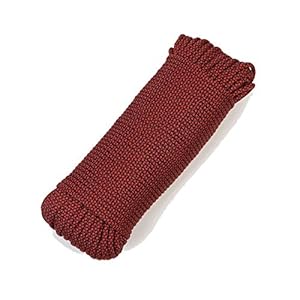 Touw 4mm Multifunctioneel Veiligheidstouw, Rood En Zwart Camouflagetouw, Nylon Veiligheidstouw, Veiligheidstouw…