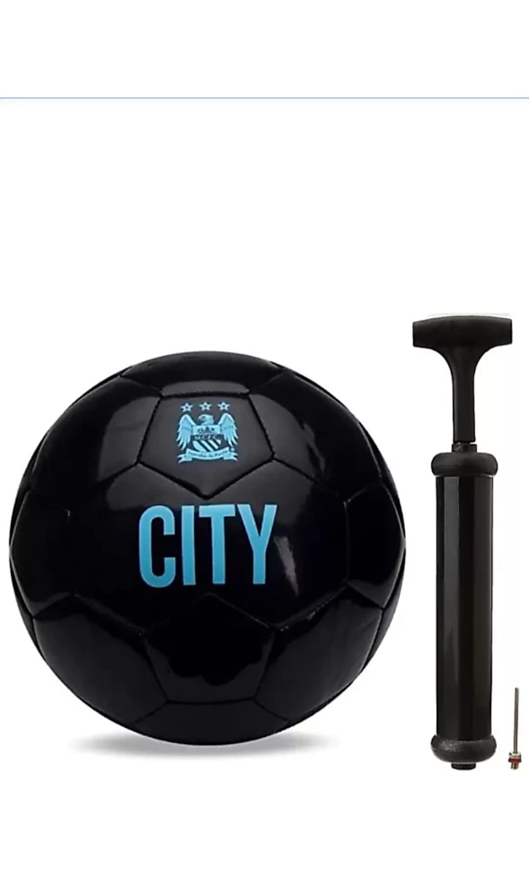 RADION City Football Size 5, Diameter: 26 cm (Pack of 1, Black) with |Pump Free| (B09QS3RGT6) Amazon Price History, Amazon Price Tracker