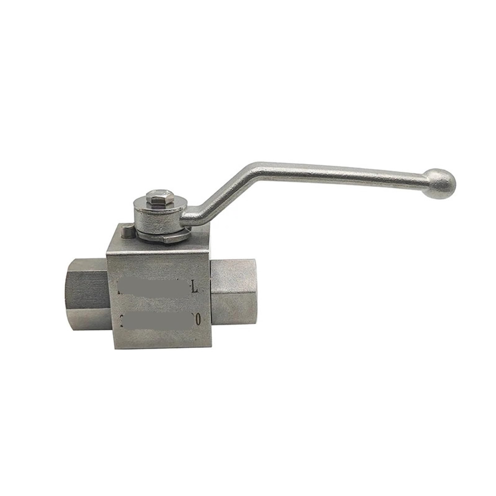 Válvula de Bola de Tres vías de Acero Inoxidable de Alta presión, Rosca Interna en Forma de L, válvula de Agua con Interruptor hidráulico de 1/4 "3/8" 1/2 "3/4" 1"(1)