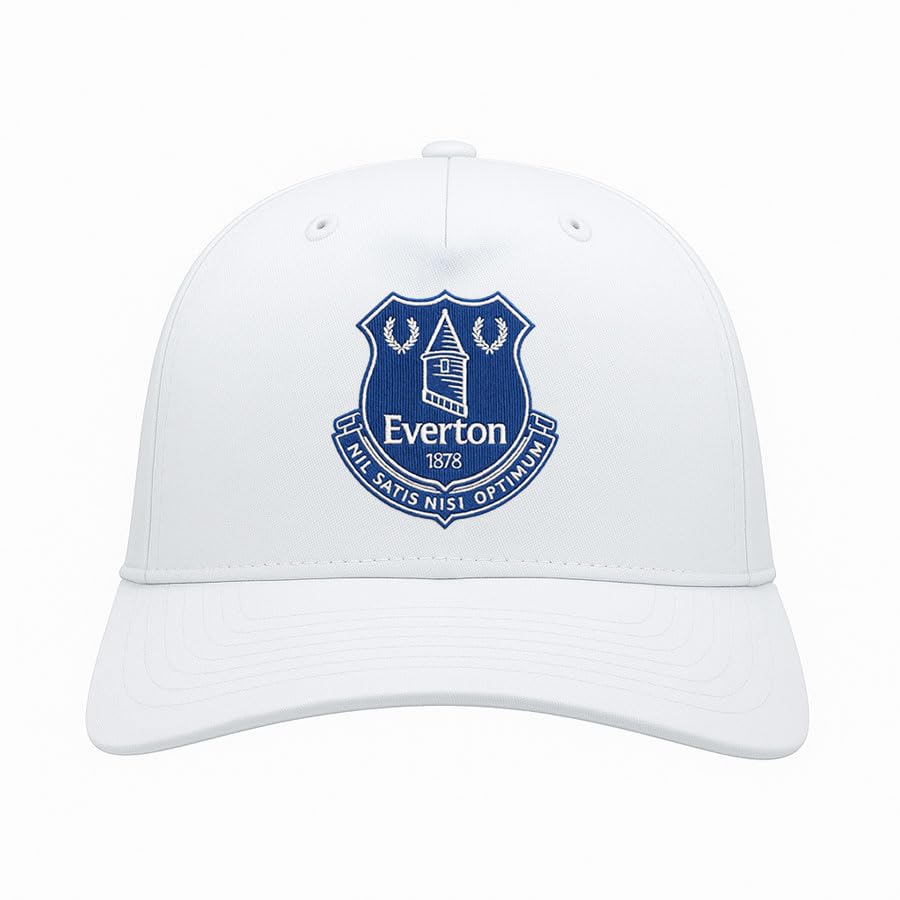 Gorra Everton FC Color Badge High Point Blanca miniatura 4