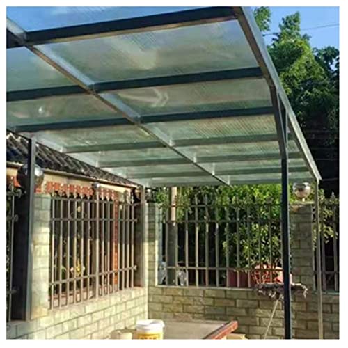 Auvent de maison en polycarbonate pour protéger des intempéries