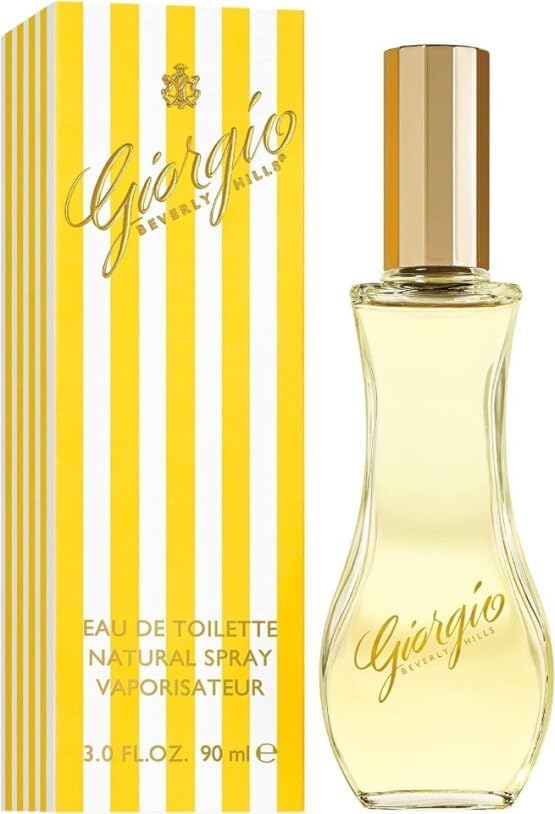 Giorgio Beverly Hills Women's Perfume, Eau De Toilette EDT Spray, Gift for Her, 3 Fl Oz