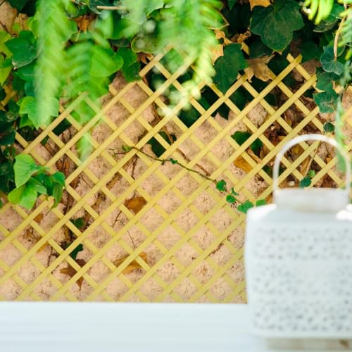 Nortene Celosía Fija PVC 1x2 m para Jardín Terraza y Balcón 1 Uni...