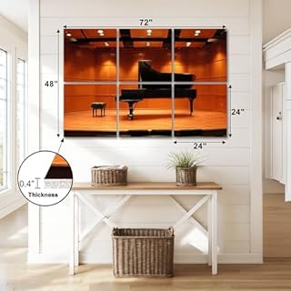 Art Acoustic Panels Piano Recital Acoustical Soundproof Wall Panel with Self-Adhesive Decorative Sound Absorbing Panel Acoustic Treatment