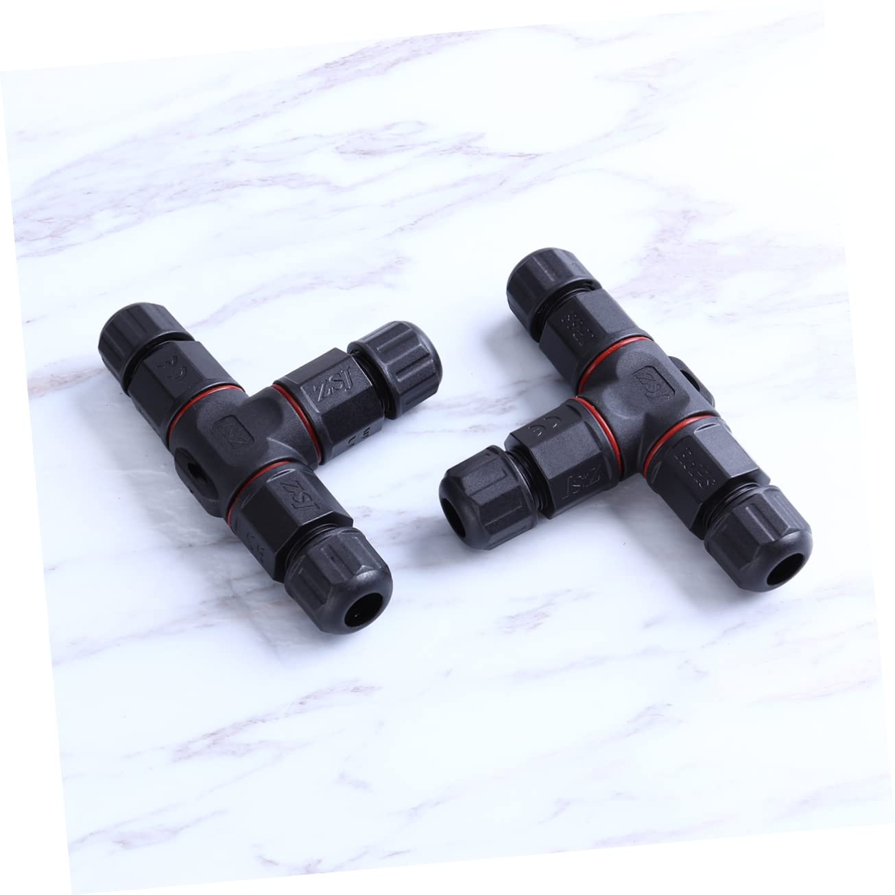 ARTIBETTER 6 Piezas Conector De Cable a Prueba De Agua Conector De Cable Eléctrico Conector De Cable Ip68 Conector Eléctrico a Prueba De Agua Conector De 3 Vías Conectores Electricos