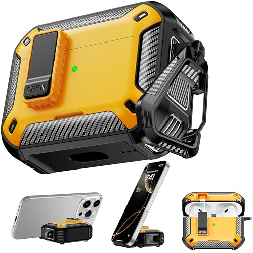 Image of RFUNGUANGO for AirPods Pro 2 Case, Yellow