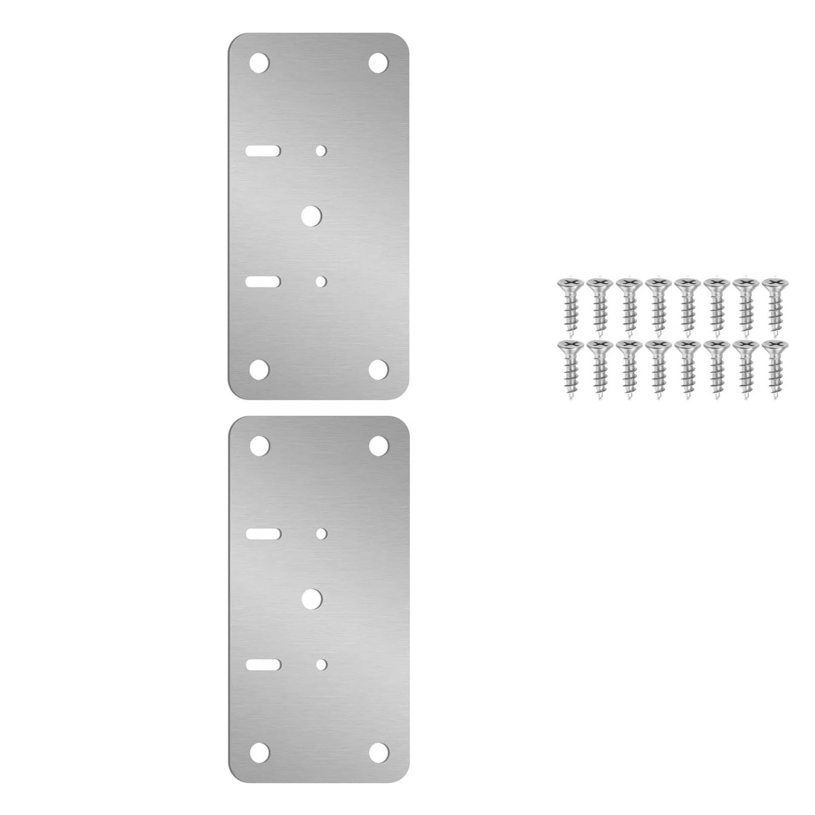 Cbtyacvlp 2Pcs Hinge Repair Kit Cabinet Door Repair Plate Fixing Bracket For Kitchen Cupboard Door Locker(2Pcs)