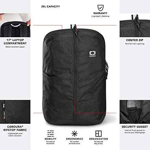 Mochila OGIO Fuse 20L Ligera miniatura 4