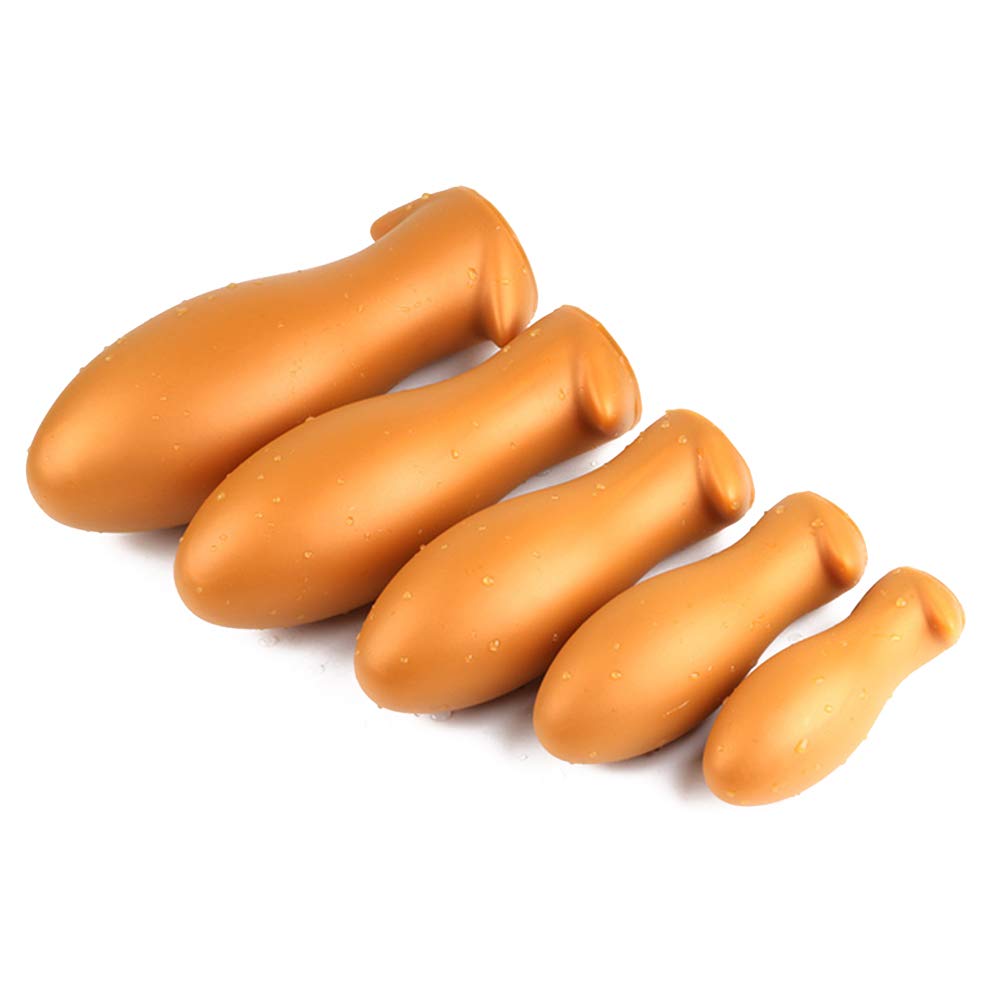 Jinqian Silicone Soft Men's Anal Plug, Women's Anal Plug, Butt Plug, Large  Sex Toy, Anal Dildo, Anal Beads, Anal Shower, SM Gay Anal Sex Anal Plugs  Double Dildos For Couples : Amazon.de: