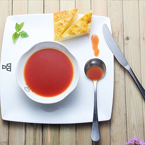 Miu Color - Set di cucchiai in acciaio INOX, Round...