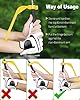 GreenHaven Golf Training Wrist Hinge Golf Swing Training Aid Swing Correcting Trainer Tool for Golfers Beginners Arm Elbow Posture Teaching Accessory for Golf Club Practice