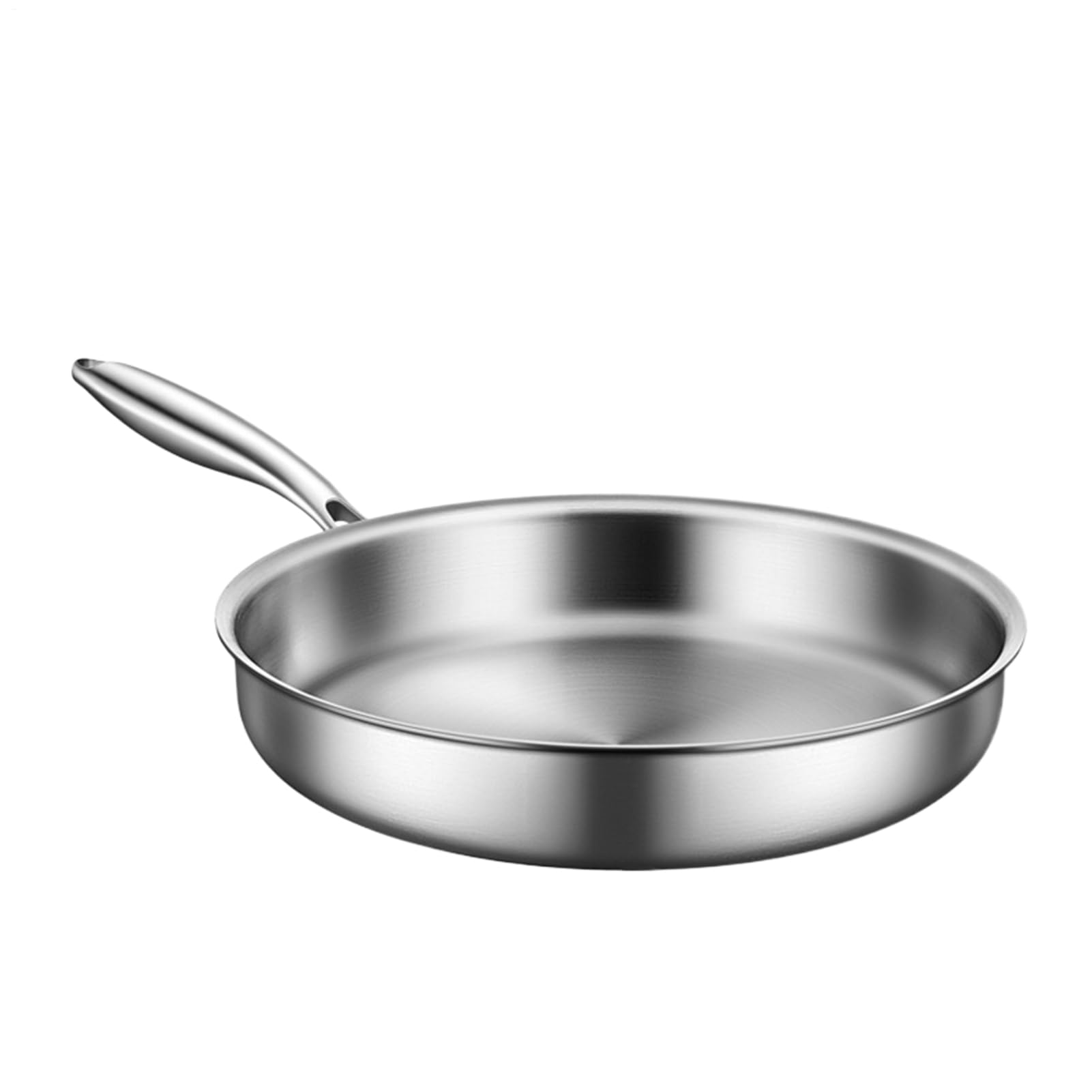 Patelrz z jajkiem, patelnie i patelnie Non Stick Anti-Scalding Stali Stal | Wielofunkcyjne narzędzie do jadalni kuchennej, omelety do pieców, elektryczne piece ceramiczne
