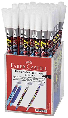 Faber-Castell 185566 Tintenlöscher, Mittel, B-Rundspitze, im K”Cher