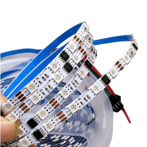 Tira LED RGB 5m 60 LEDs/m GS1903 Pixel 12V miniatura 3