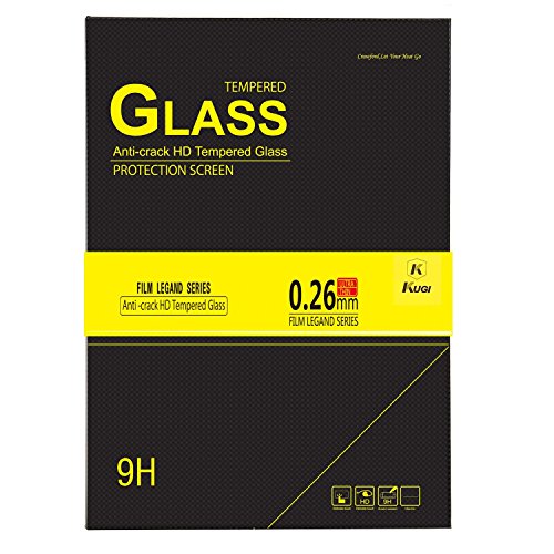 Lenovo Yoga Tab 3 8 Screen Protector, KuGi Ultra-Thin 9H Hardness HD Clear Premium Tempered Glass Screen Protector for Lenovo Yoga Tab 3 8 inch Tablet (1 pcs)