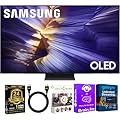 Samsung QN42S90FKIT1 OLED S90F 4K Smart TV Bundle Ultra Thin Design, HDR+, 144Hz Gaming, Alexa Built-in, AI Up