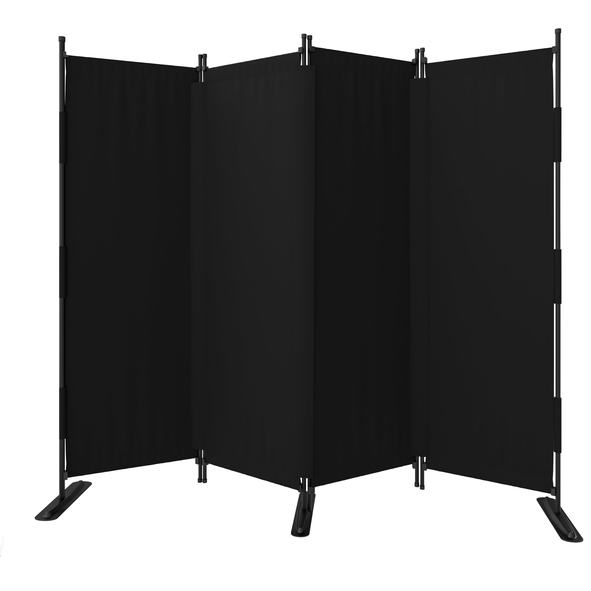 Photo 1 of Room Divider, 4 Panel Upgraded 88” Folding Screen Highly Secretive(Black)