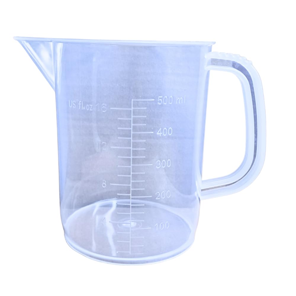 AANIJ® Plastic Transparent Measuring Jug Short Form or Euro Design 500 ml for Measuring Solids and Liquids 500 ml Pack of (6) (B08VJJ6HQF) Amazon Price History, Amazon Price Tracker