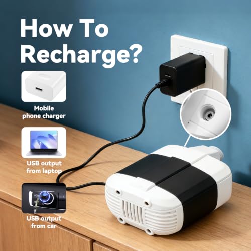 Portable Rechargeable Camping Shower Pump miniatura 4