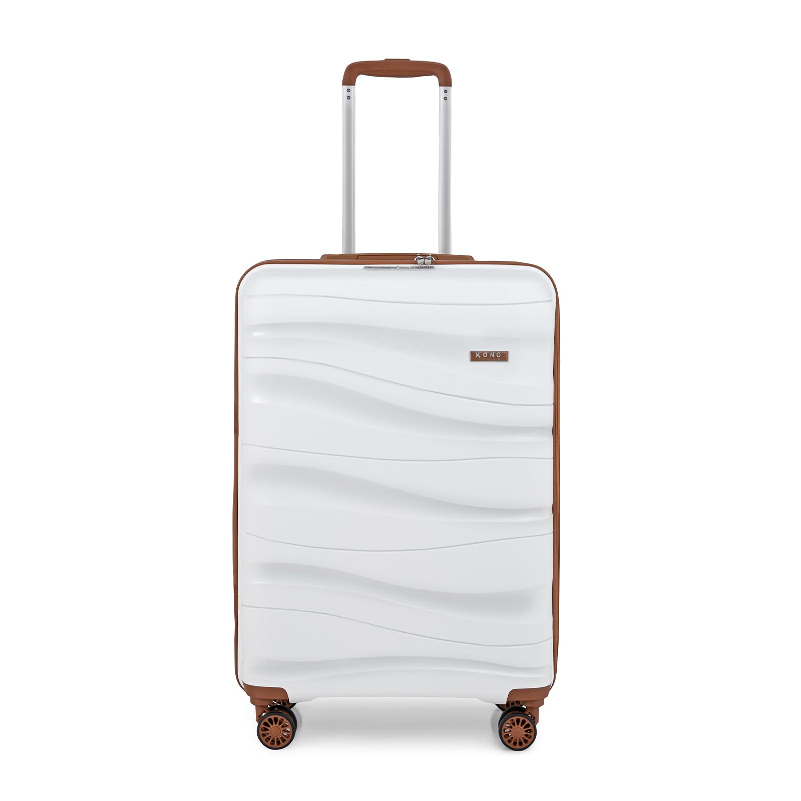 KONO Reisekoffer mit Kosmetikkoffer 100% PP