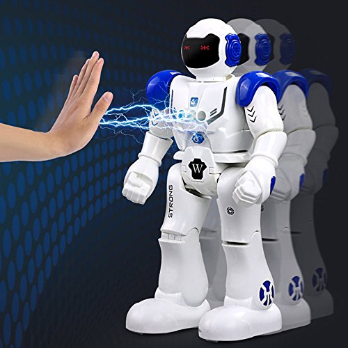 Happytime Remote Control Intelligent Robot Toy Smart Action Robot Walking Sing Dancing Programmable and Gesture Sensing for Children Kids Entertainment - Thumbnail 2
