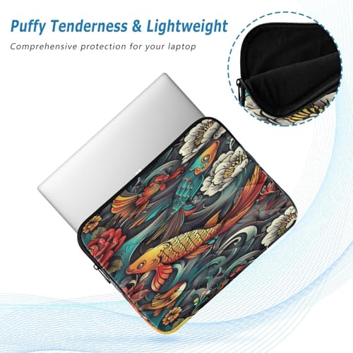 Funda para portátil 13-14 pulgadas patrón tatuaje impermeable miniatura 5