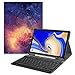 Fintie Keyboard Case for Samsung Galaxy Tab S4 10.5 2018 Model SM-T830/T835/T837, Slim Shell Lightweight Stand Cover with Detachable Wireless Bluetooth Keyboard, Galaxy