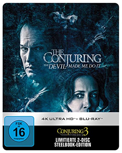 Conjuring 3: Im Bann des Teufels – 4K Steelbok (UHD + Blu-ray Disc)