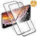 Produktbild Humixx Panzerglas Schutzfolie für iPhone XS/iPhone X (5.8"), [2 Stück] [3D Vollständige Abdeckung] Ultra Smooth Härtegrad 9H gehärtetes Glas Blasefrei HD Anti Schmutz Fingerabdrücke