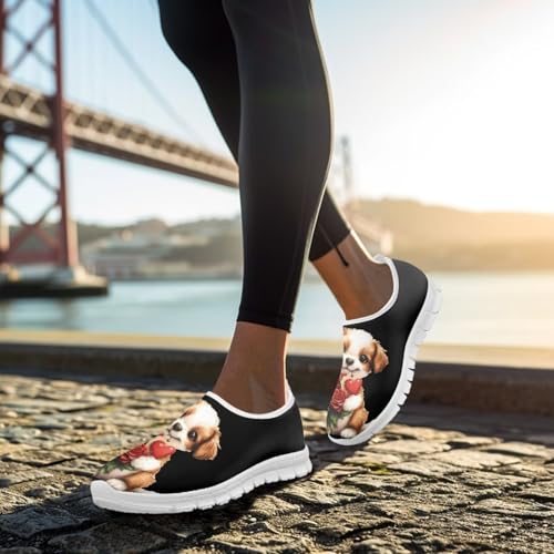 Image of Jeiento Cute Dog Women's Casual Slip On Shoes Loafers Sneakers for Women
