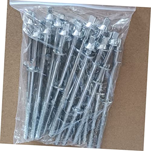 6 Pack Snare Drum Lug Screws Claw Hardware Drum Set Parts Replacement Tension Rods miniatura 7