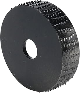 Wood Carving Disc,Wood Angle Grinding Wheel Sanding Carving Rotary Tool 3 Inch Wood Sanding Carving Tool for Wood Cutting Manual Grinders,Black